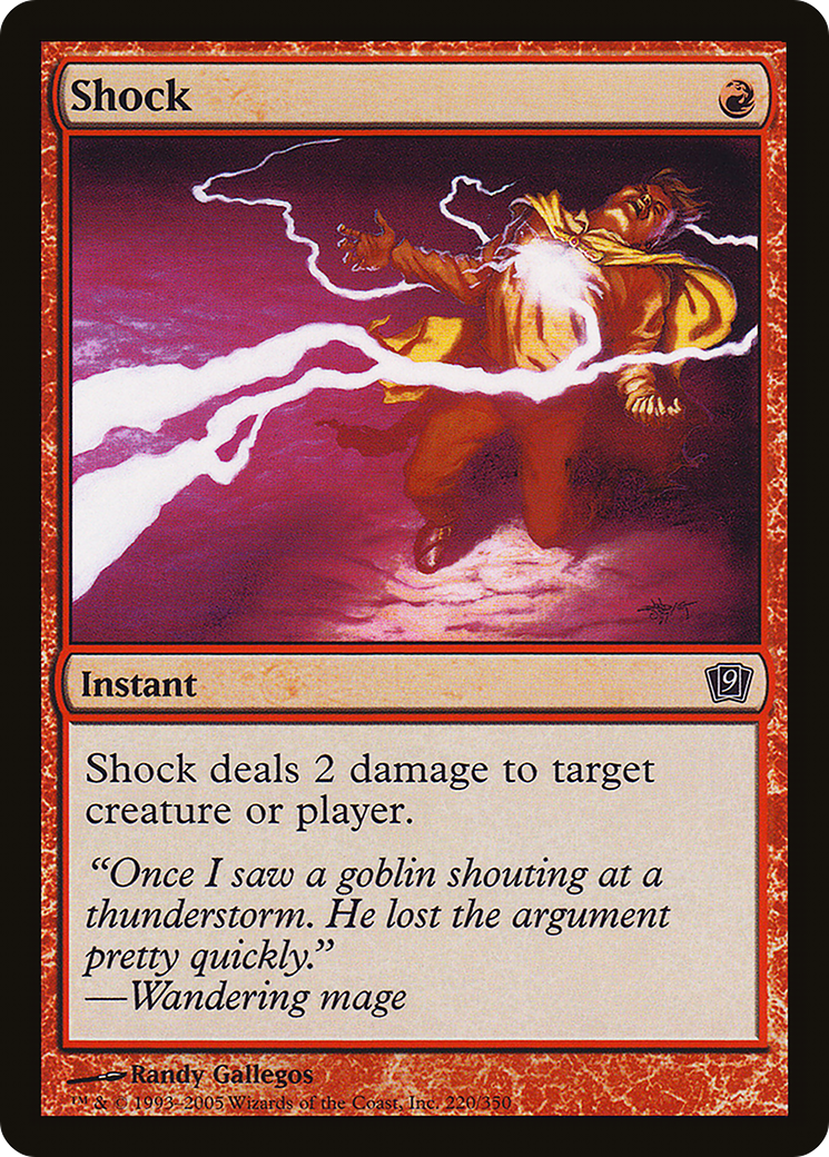 Shock (9ED-220★) (Foil)