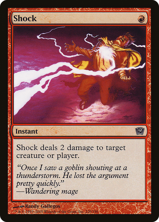 Shock (9ED-220★) (Foil)