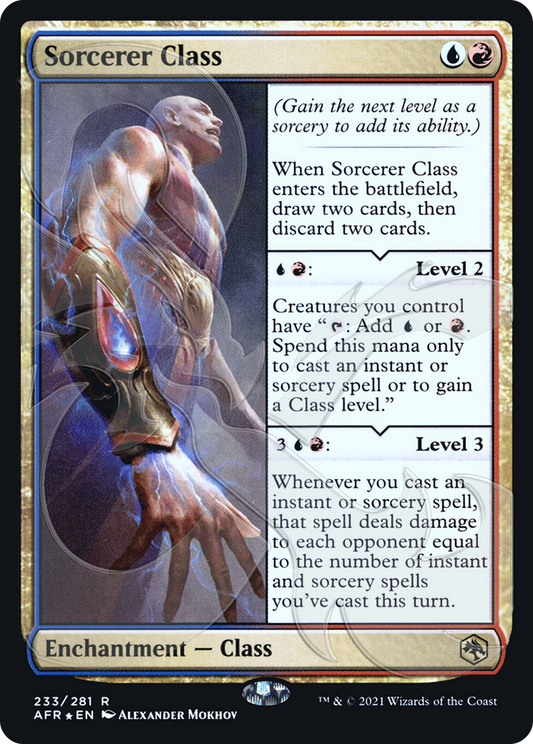Sorcerer Class (AFR&-233A) (Foil)