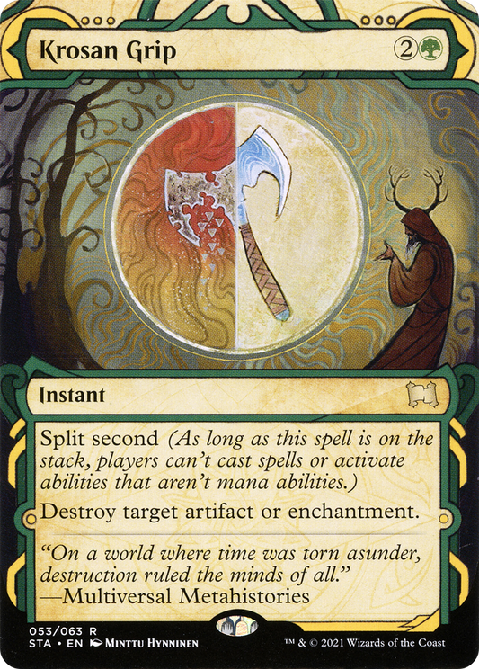 Krosan Grip (STA-053) (Showcase) (Borderless) (Foil)