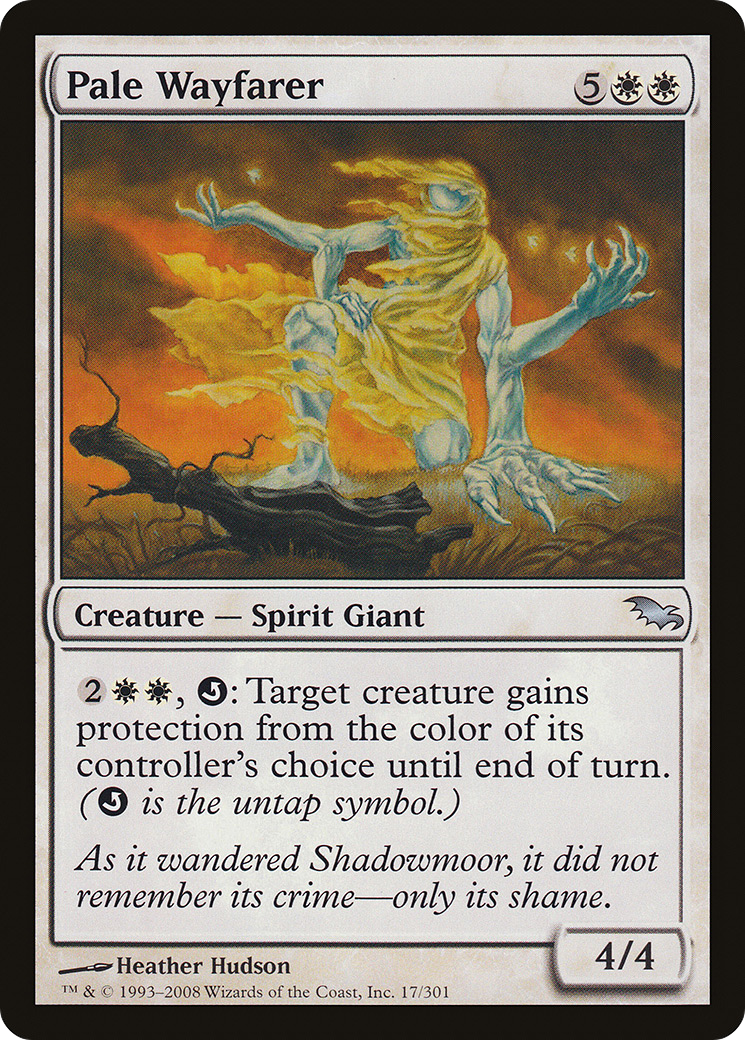 Pale Wayfarer (SHM-017) (Foil)