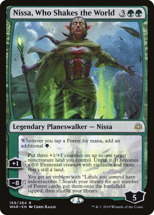Nissa, Who Shakes the World (WAR-169)
