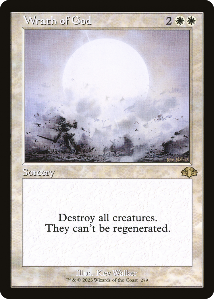 Wrath of God (DMR-279) (Foil)