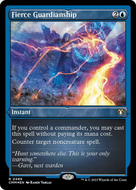Fierce Guardianship (CMM-489) (Etched Foil)
