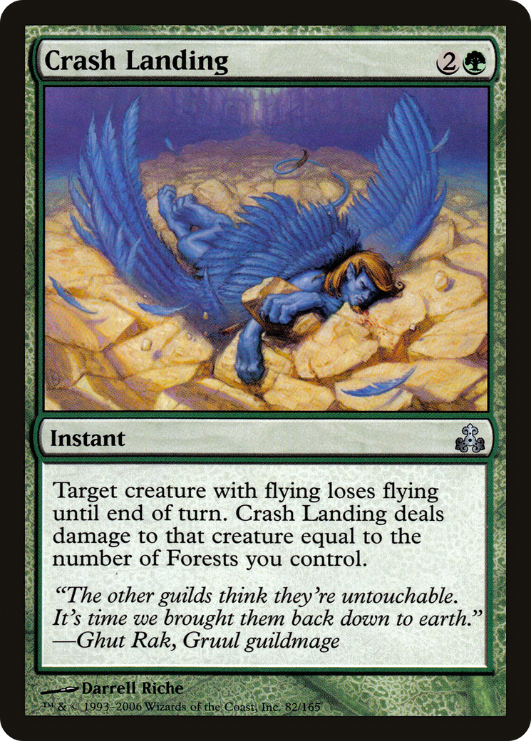 Crash Landing (GPT-082) (Foil)