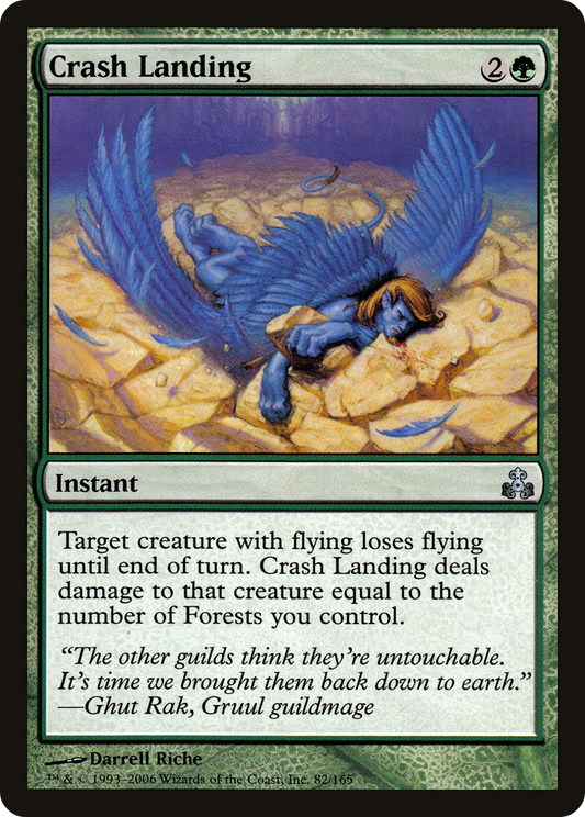 Crash Landing (GPT-082) (Foil)