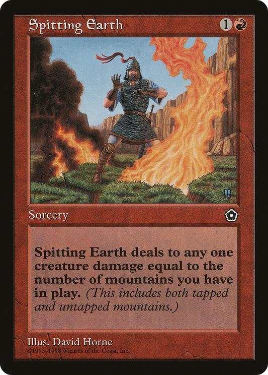 Spitting Earth (P02-116)