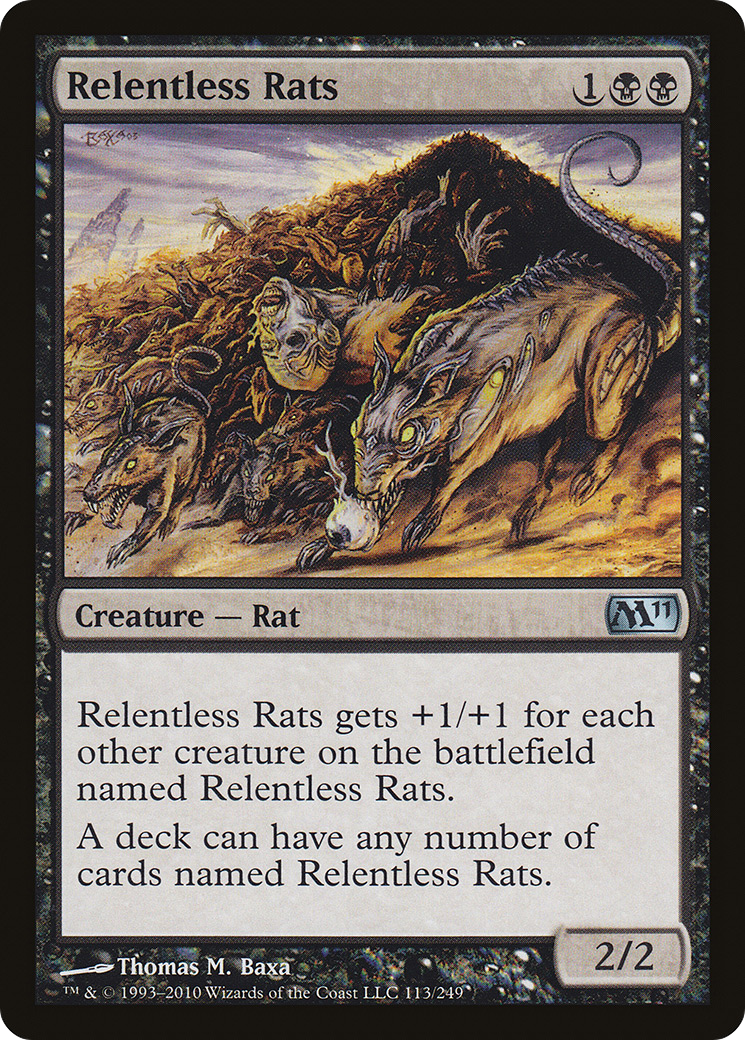 Relentless Rats (M11-113)