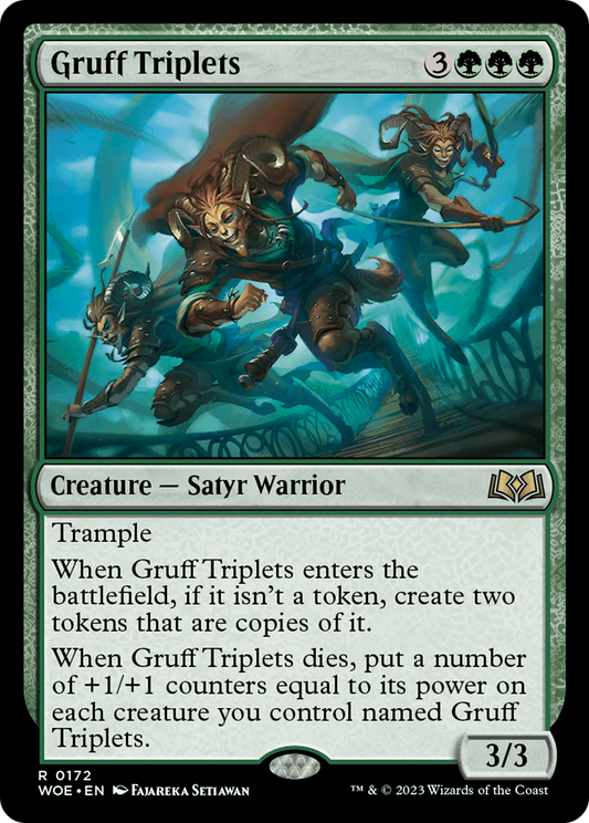 Gruff Triplets (WOE-172) (Foil)