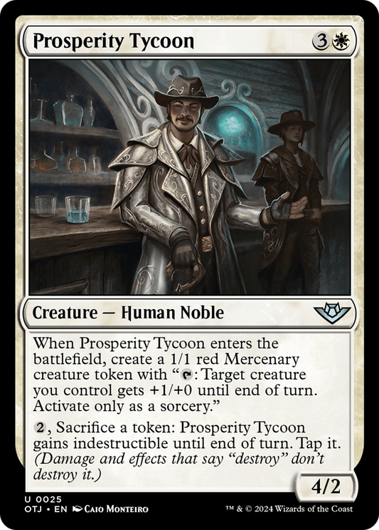 Prosperity Tycoon (OTJ-025) (Foil)