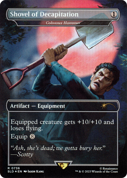 Shovel of Decapitation / Colossus Hammer (SLD-736) (Borderless)