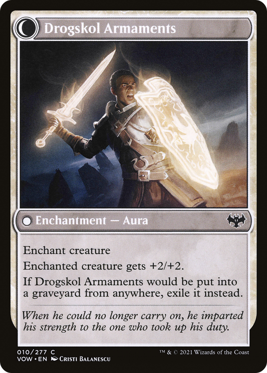 Drogskol Infantry // Drogskol Armaments (VOW-010) (Foil)