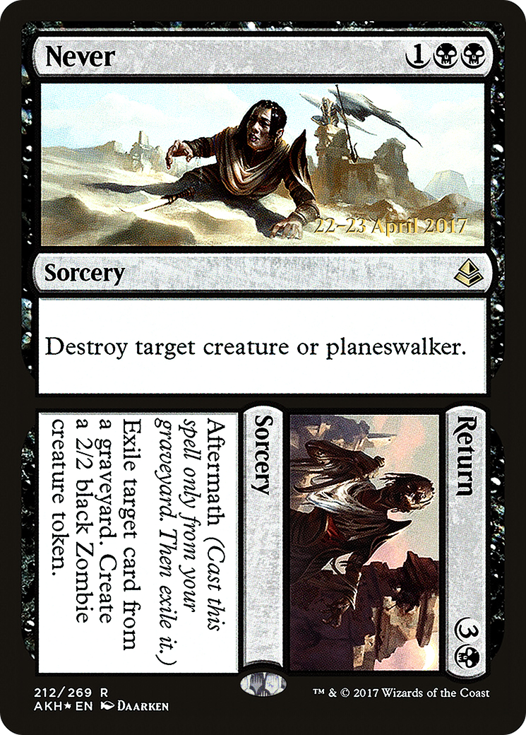 Never // Return (PRE-212S) (Foil)