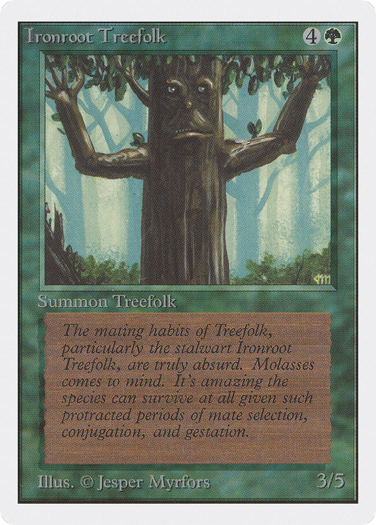 Ironroot Treefolk (2ED-204)