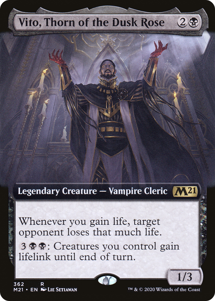 Vito, Thorn of the Dusk Rose (M21-362) (Extended Art)