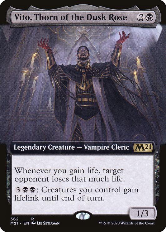 Vito, Thorn of the Dusk Rose (M21-362) (Extended Art)