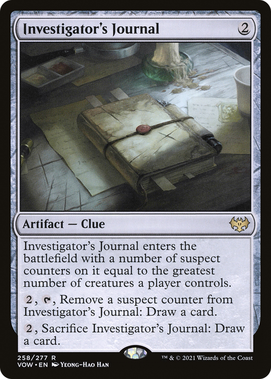 Investigator's Journal (VOW-258) (Foil)