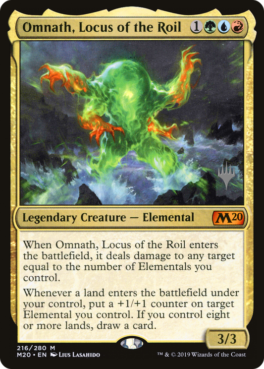 Omnath, Locus of the Roil (PPM20-216P) (Foil)