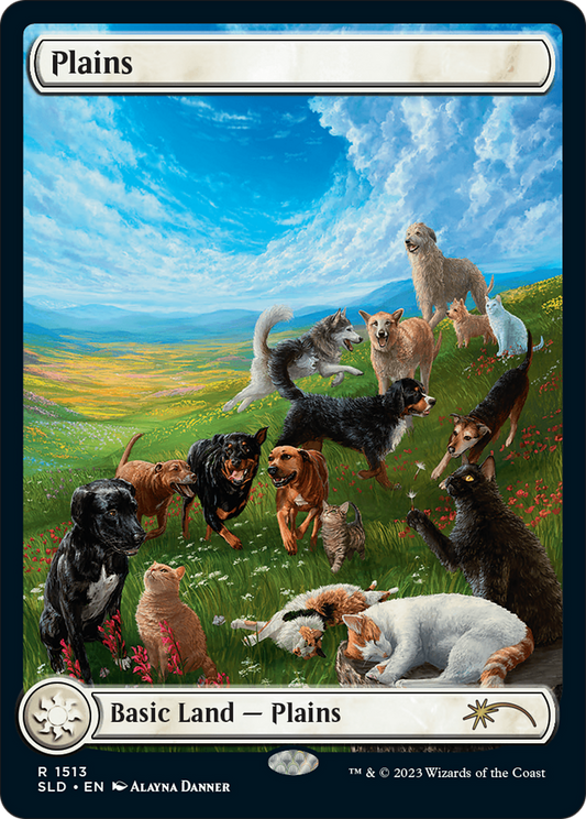 Plains (SLD-1513) (Full Art) (Foil)