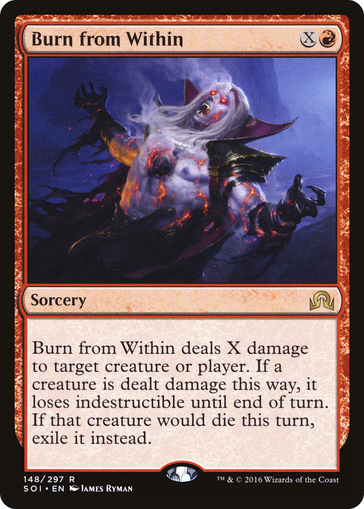 Burn from Within (SOI-148) (Foil)