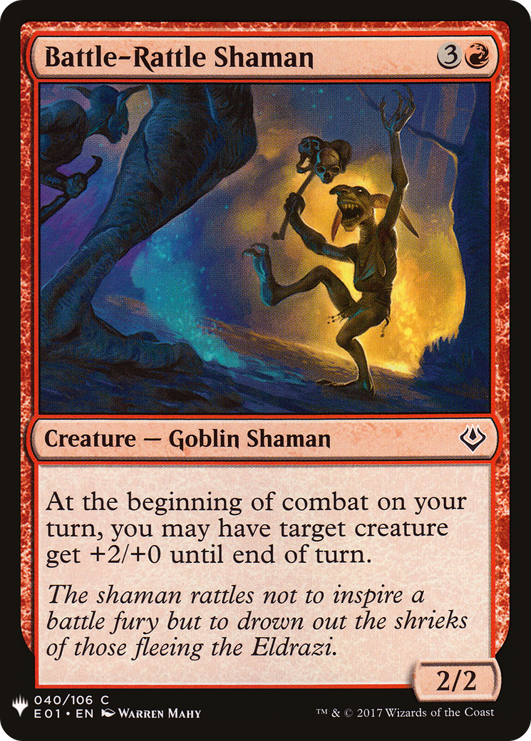Battle-Rattle Shaman (LIST-E01-40)
