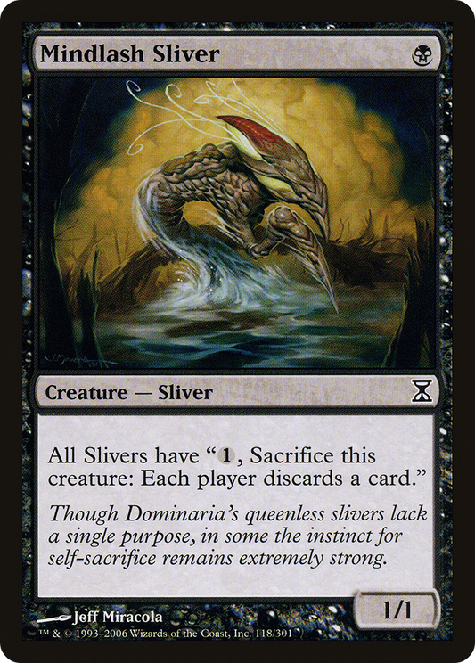 Mindlash Sliver (TSP-118) (Foil)