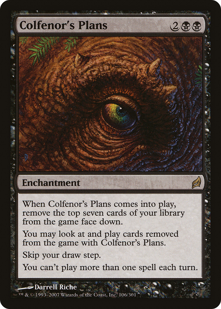 Colfenor's Plans (LRW-106) (Foil)