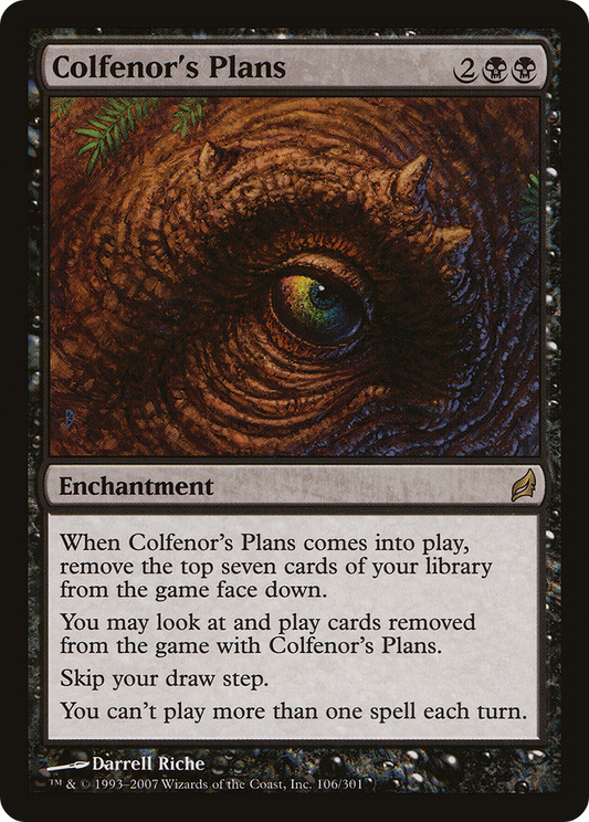 Colfenor's Plans (LRW-106) (Foil)