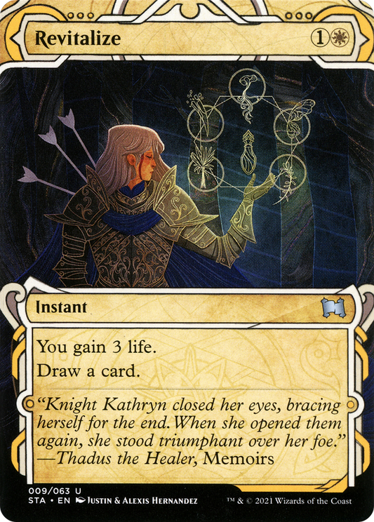 Revitalize (STA-09E) (Borderless) (Etched Foil)