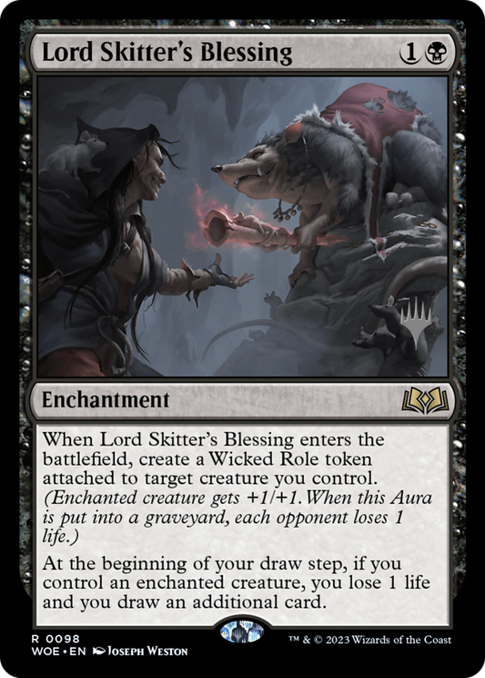 Lord Skitter's Blessing (PPWOE-98P) (Foil)