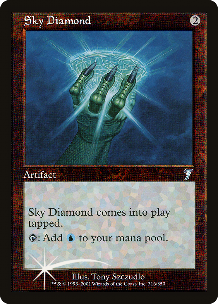 Sky Diamond (7ED-316★) (Foil)