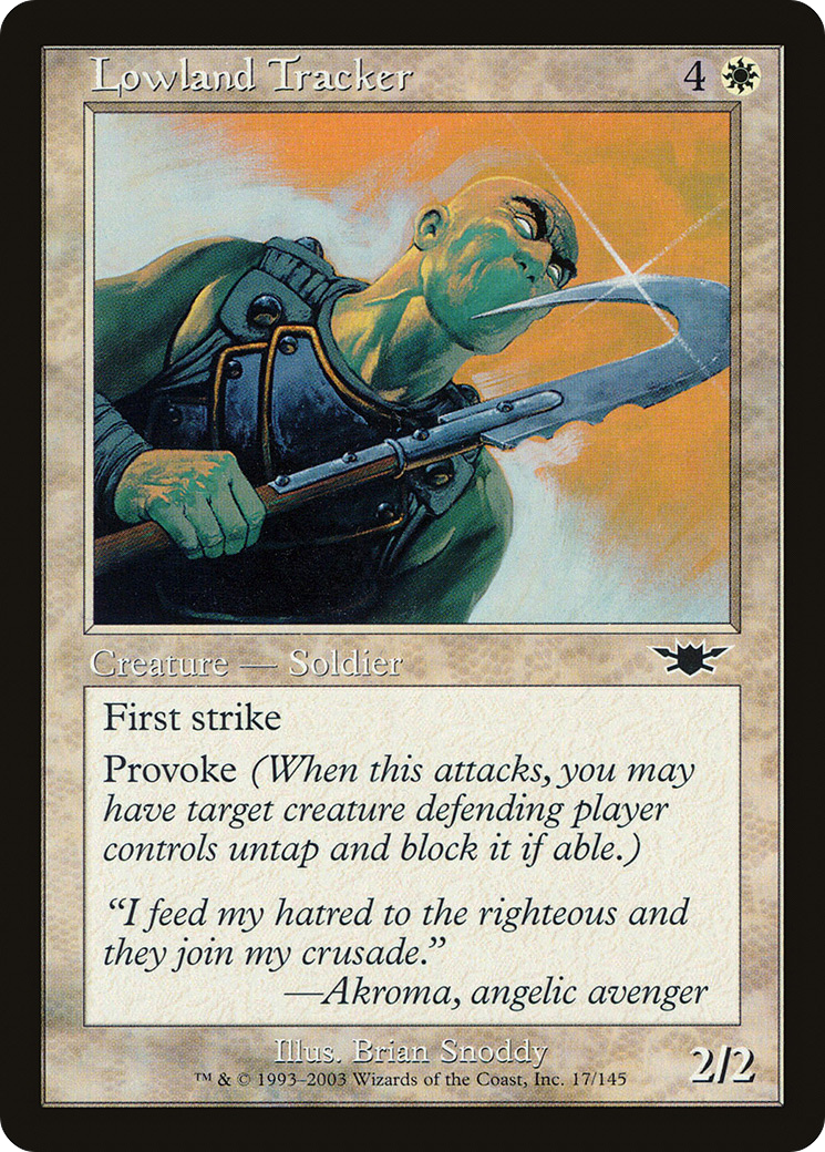Lowland Tracker (LGN-017) (Foil)