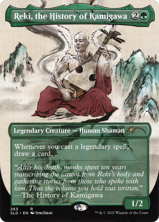 Reki, the History of Kamigawa (SLD-263) (Borderless) (Foil)