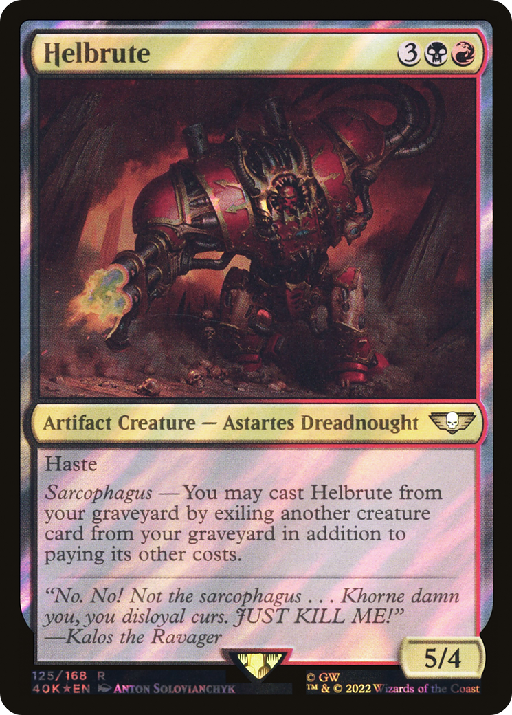 Helbrute (40K-125★) (Surge Foil)