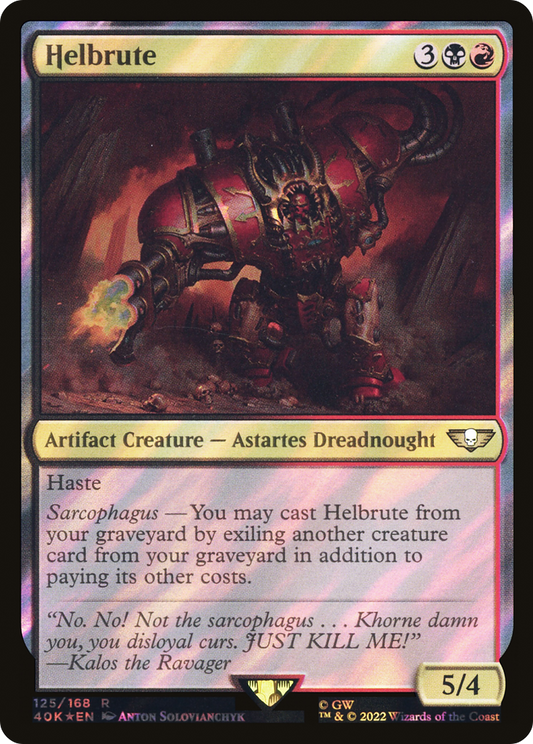Helbrute (40K-125★) (Surge Foil)