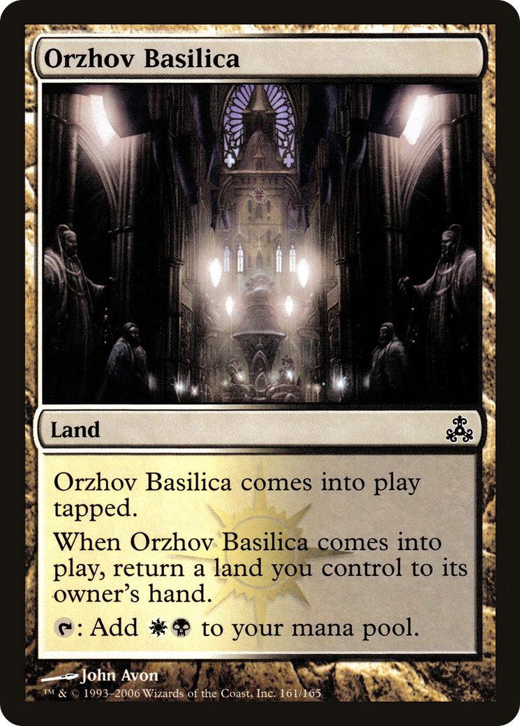 Orzhov Basilica (GPT-161) (Foil)