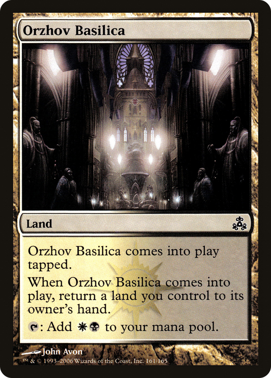 Orzhov Basilica (GPT-161) (Foil)