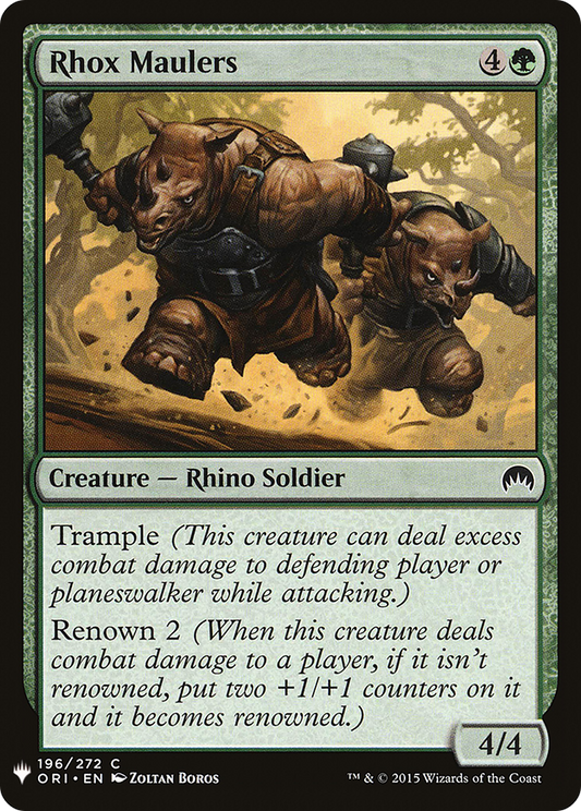 Rhox Maulers (LIST-ORI-196)