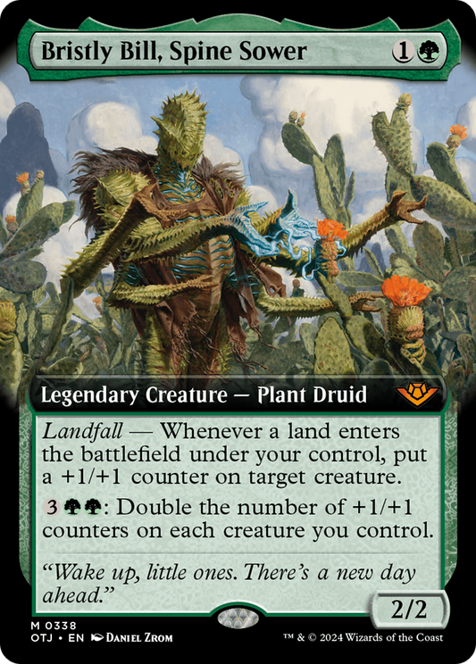 Bristly Bill, Spine Sower (OTJ-338) (Extended Art) (Foil)