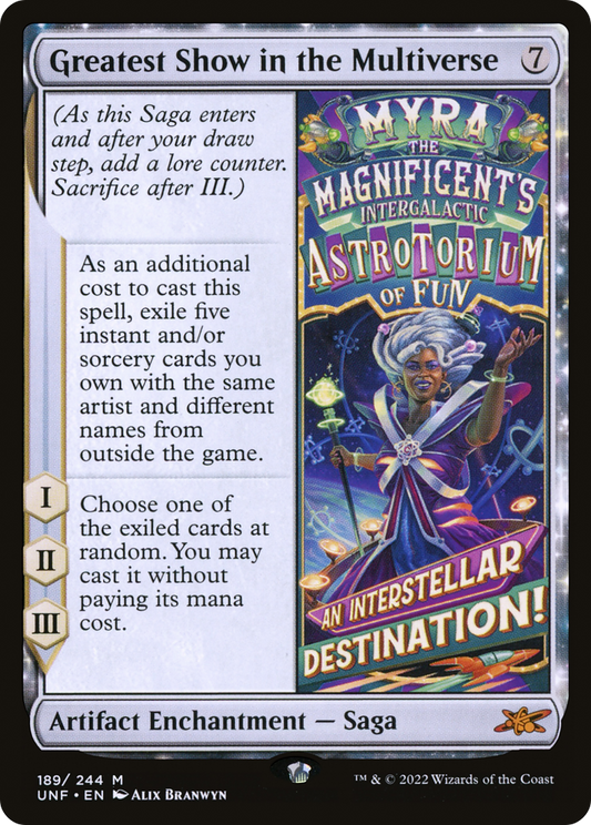 Greatest Show in the Multiverse (UNF-189) (Foil)