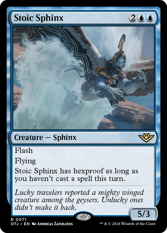 Stoic Sphinx (OTJ-071)