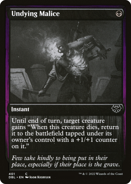 Undying Malice (DBL-401) (Foil)