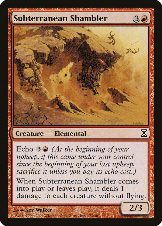 Subterranean Shambler (TSP-178) (Foil)