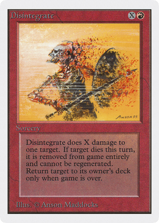 Disintegrate (2ED-141)