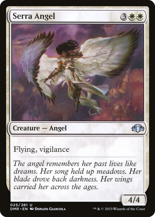 Serra Angel (DMR-025) (Foil)