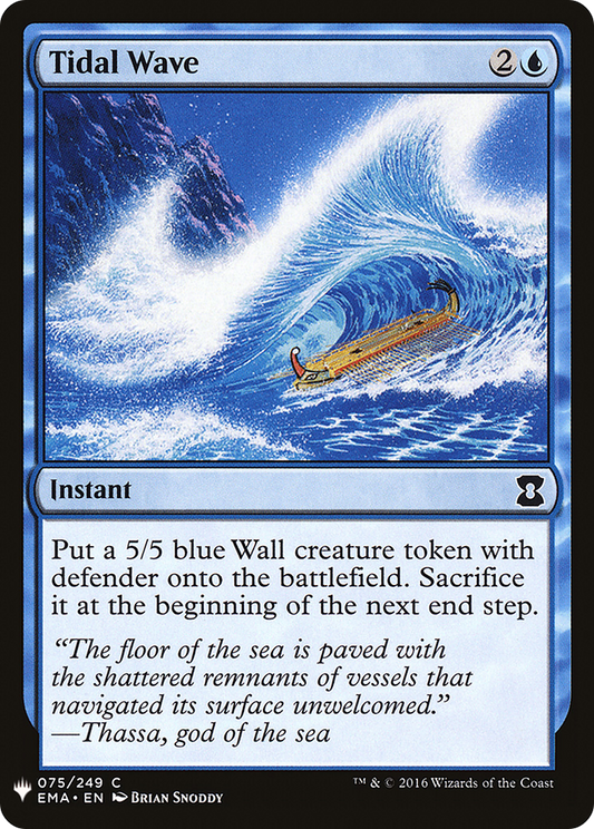 Tidal Wave (LIST-EMA-75)