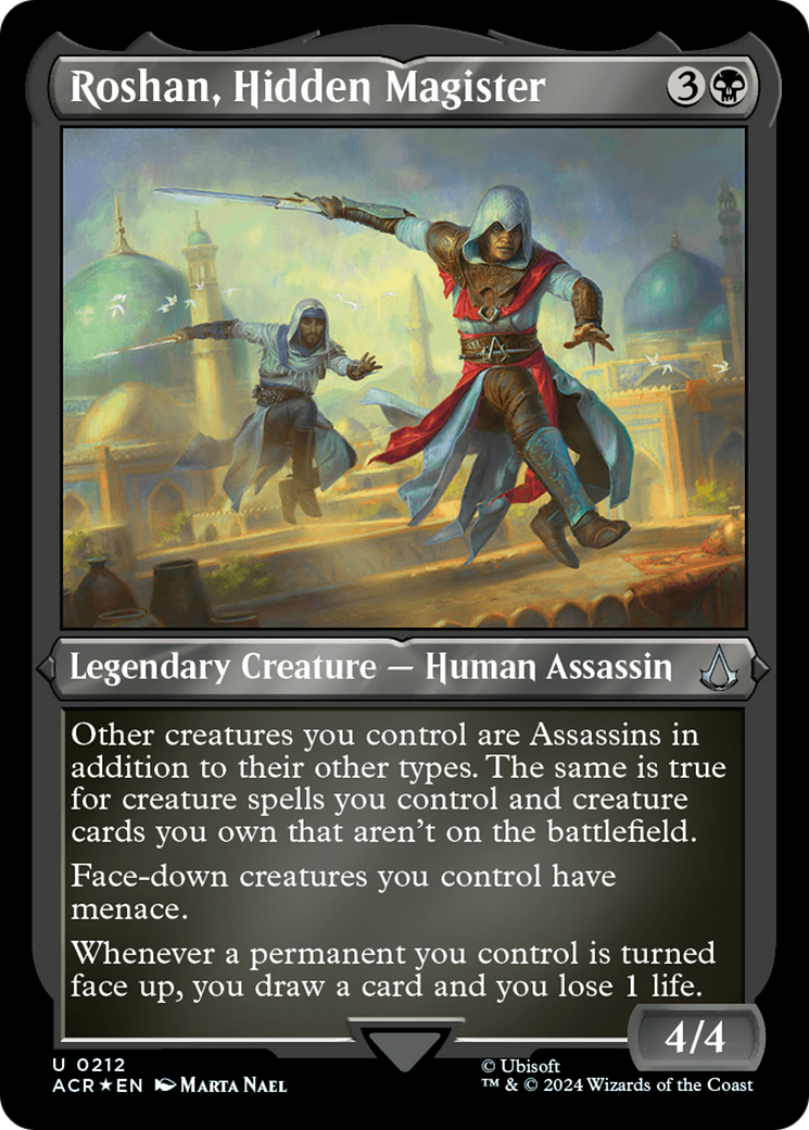 Roshan, Hidden Magister (ACR-212) (Etched Foil)