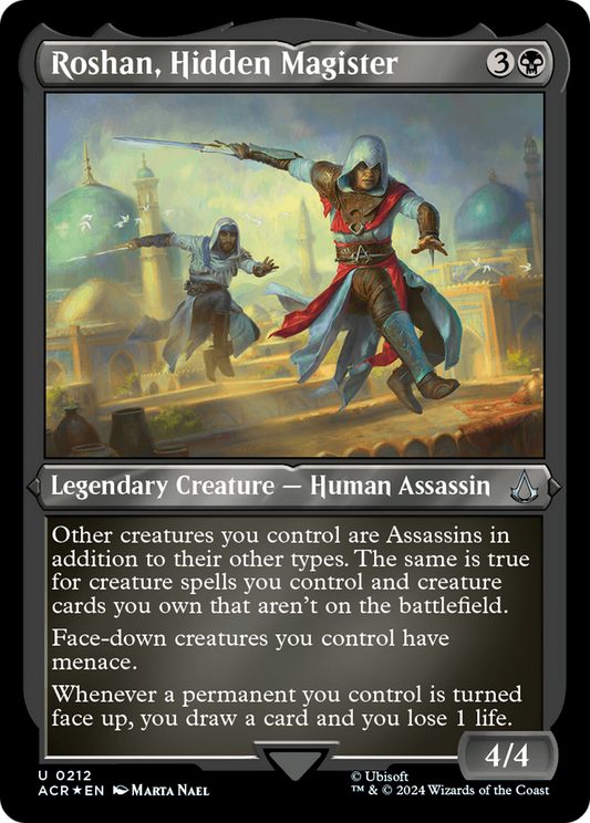 Roshan, Hidden Magister (ACR-212) (Etched Foil)