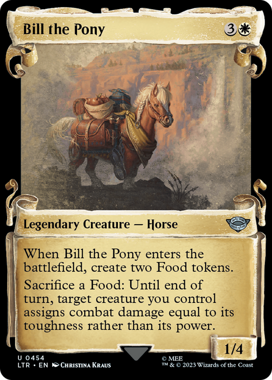 Bill the Pony (LTR-454) (Showcase) (Scroll) (Foil)