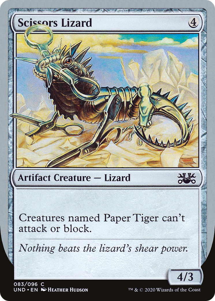 Scissors Lizard (UND-083)